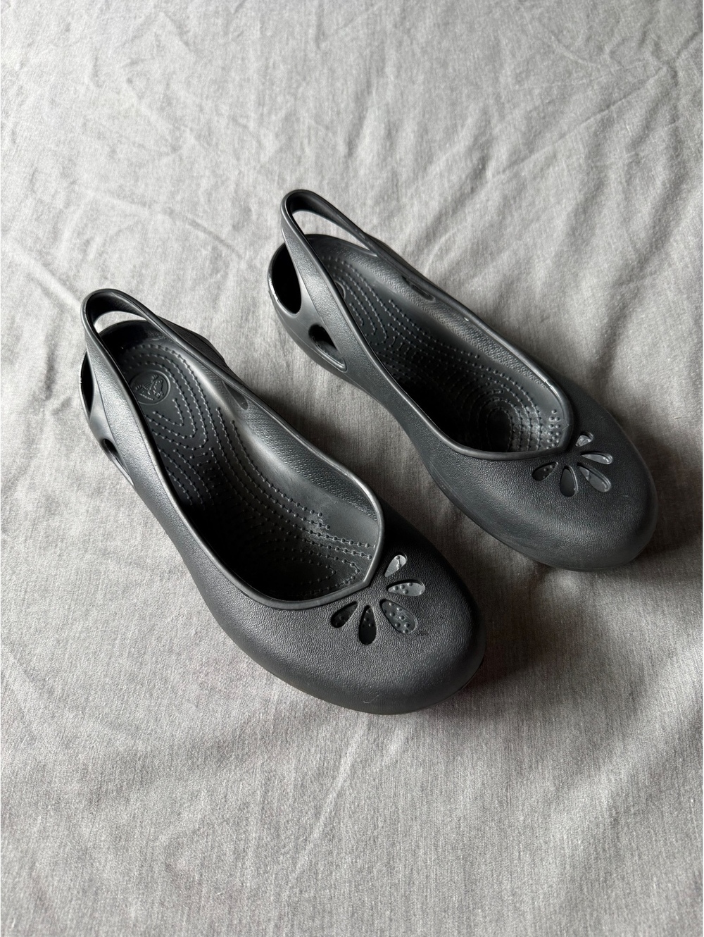 Crocs Kadee Womens Size 9 Slingback Ballet Flats